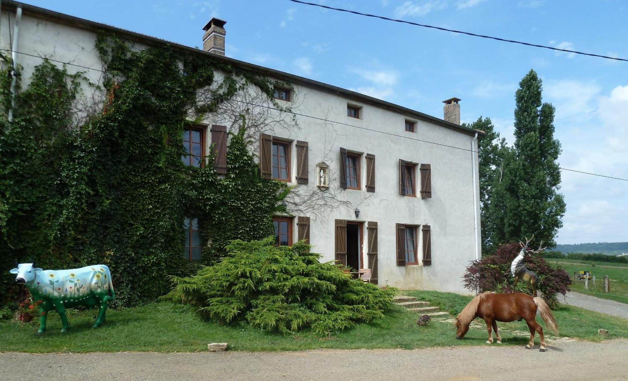 Ferme Du Montheu Bed & Breakfast Dommartin-sous-Amance ภายนอก รูปภาพ