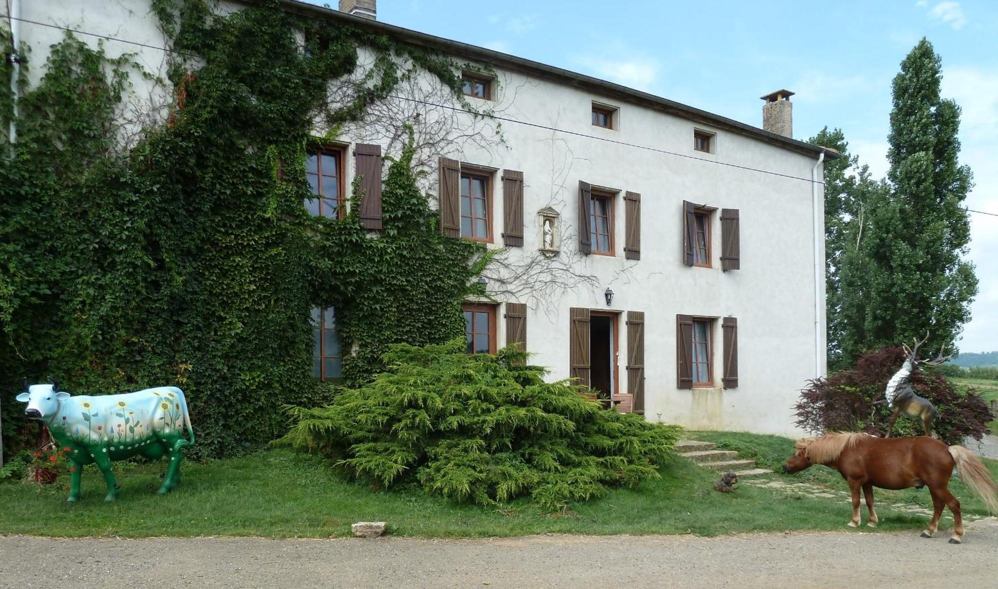 Ferme Du Montheu Bed & Breakfast Dommartin-sous-Amance ภายนอก รูปภาพ